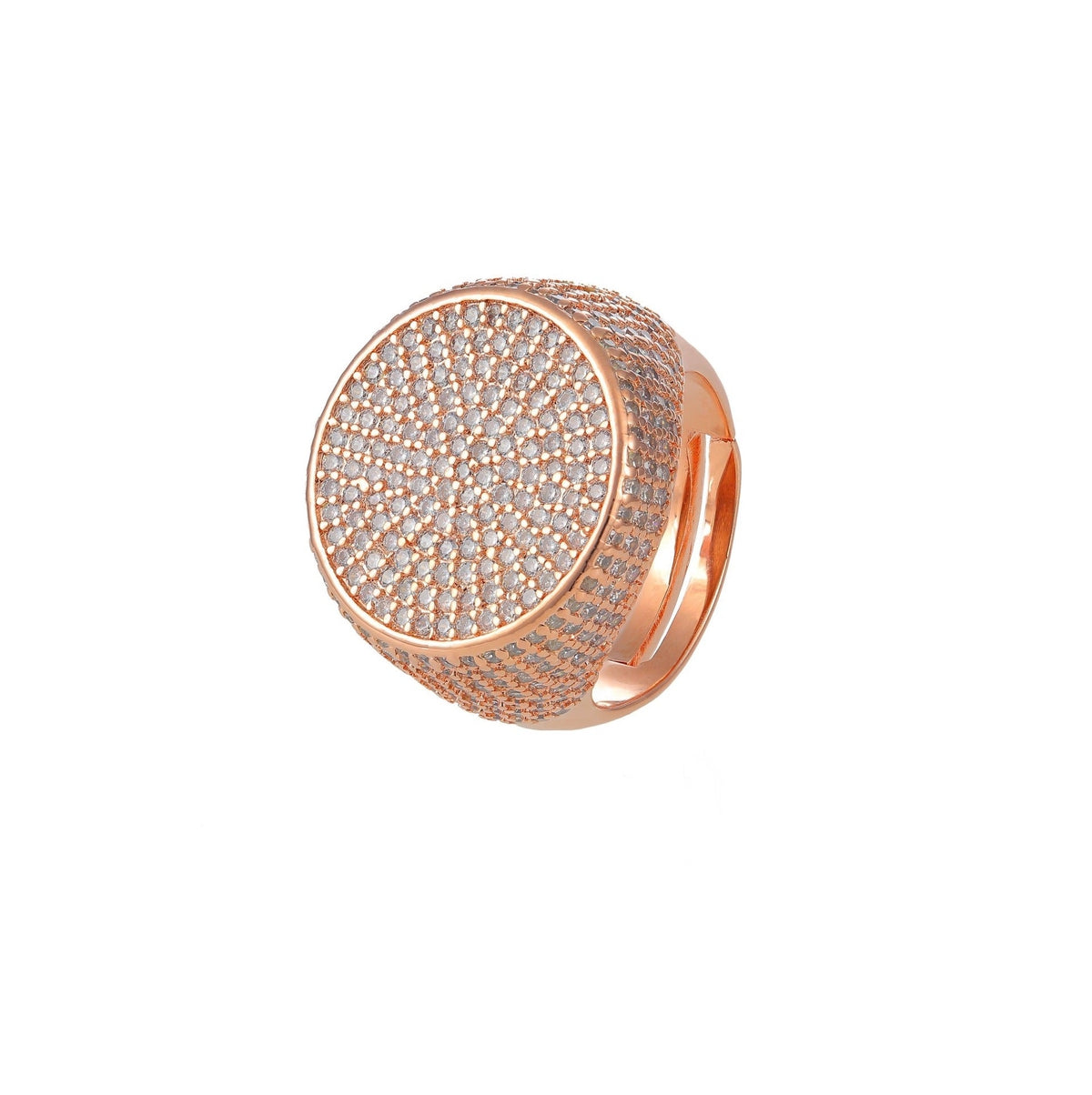 Clusky Round Casual Ring