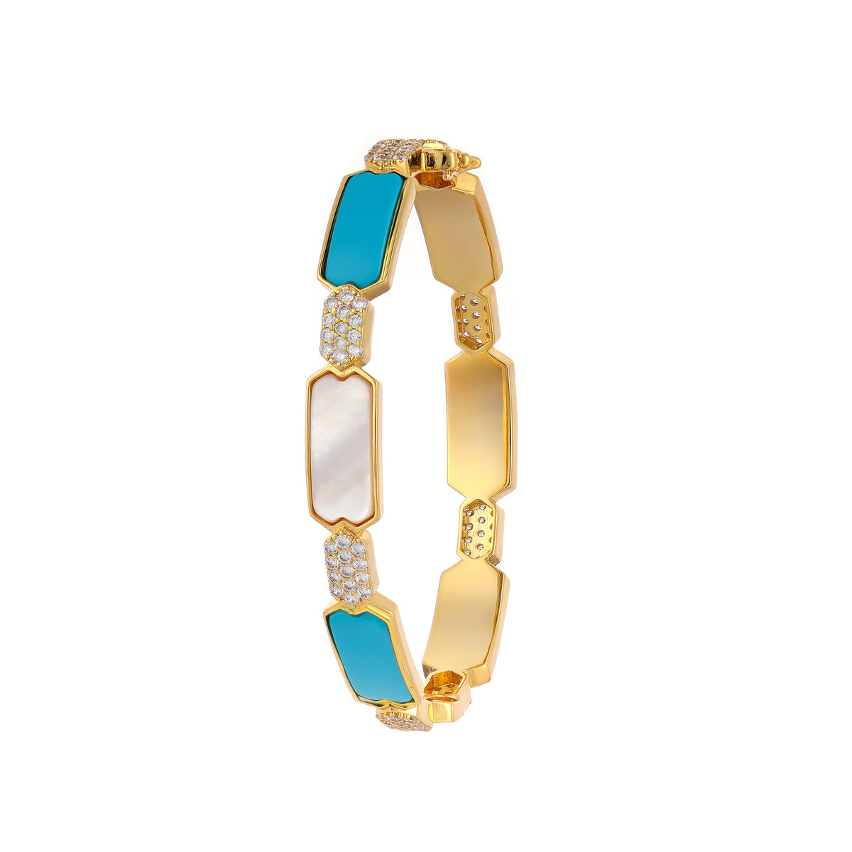 Soleil Yellow Casual Bangle Bracelet