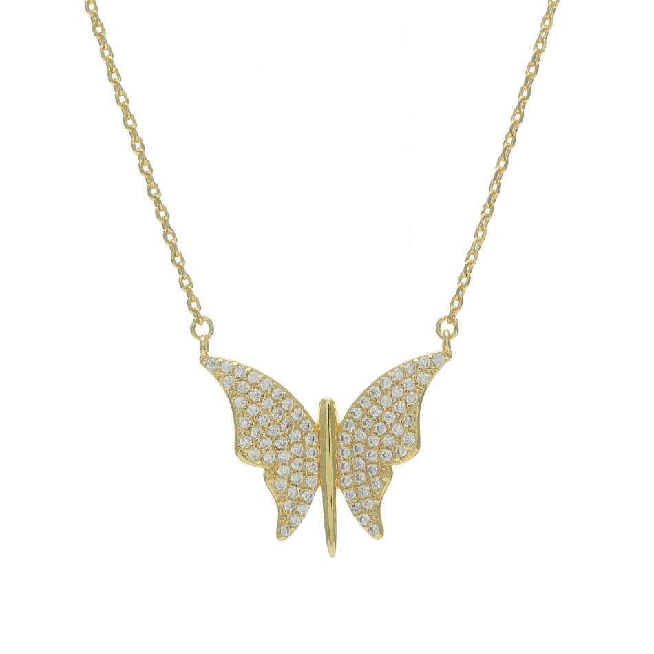 Extra Butterfly Casual Necklace