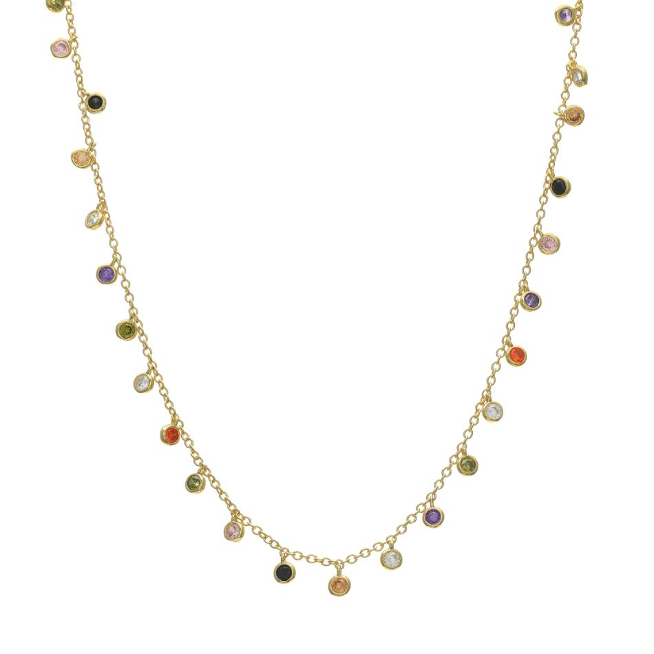 Tina Mini Dots Casual Choker
