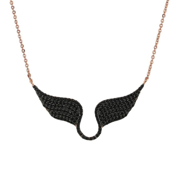 Goddess Open Wings Casual Necklace