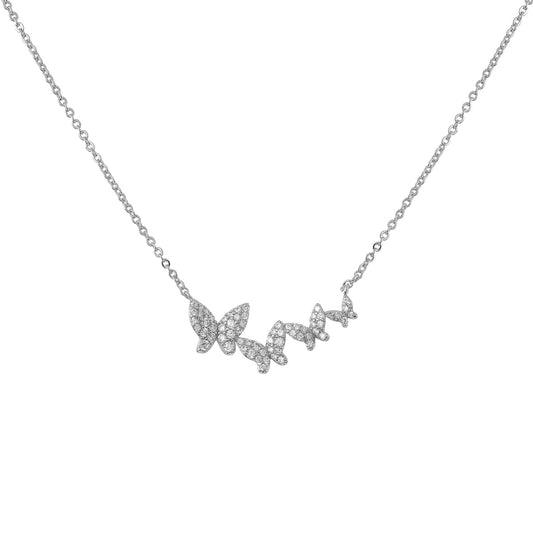 Basic Fairly Butterflies Casual Necklace