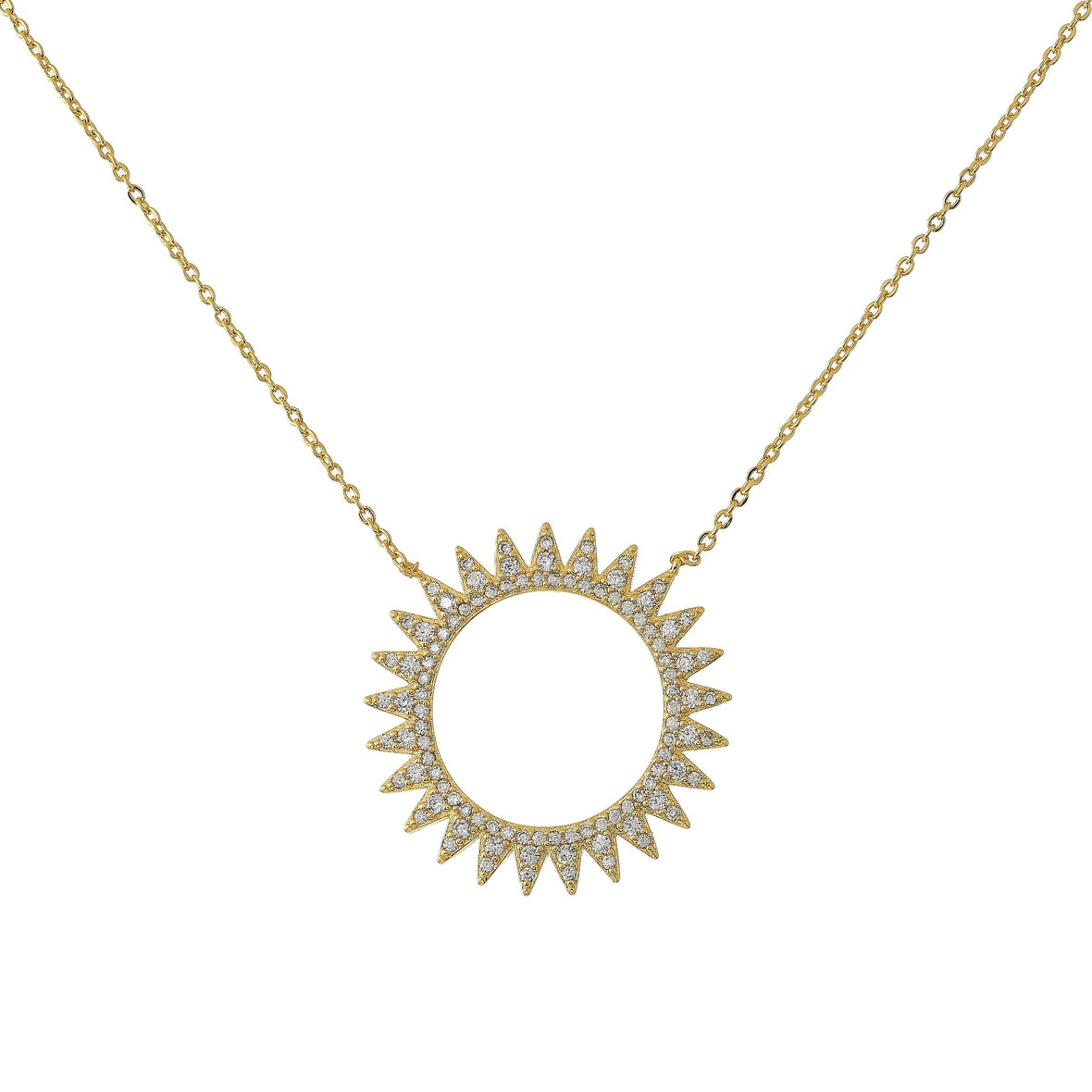 The Bright Sun Statement Casual Necklace
