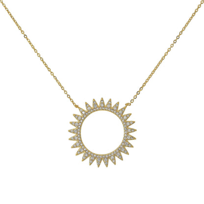 The Bright Sun Statement Casual Necklace