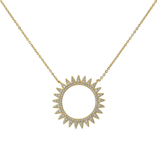 The Bright Sun Statement Casual Necklace