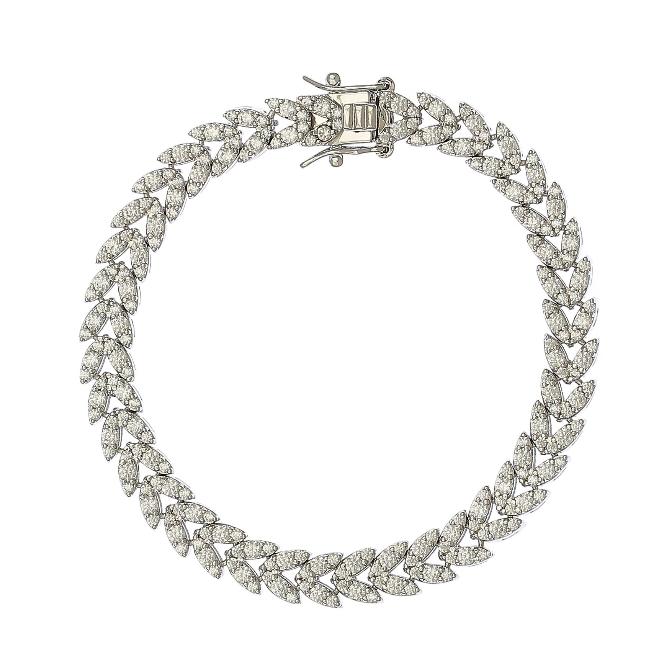 Classical Arrows Setting Tennis Bracelet