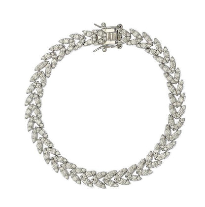 Classical Arrows Setting Tennis Bracelet