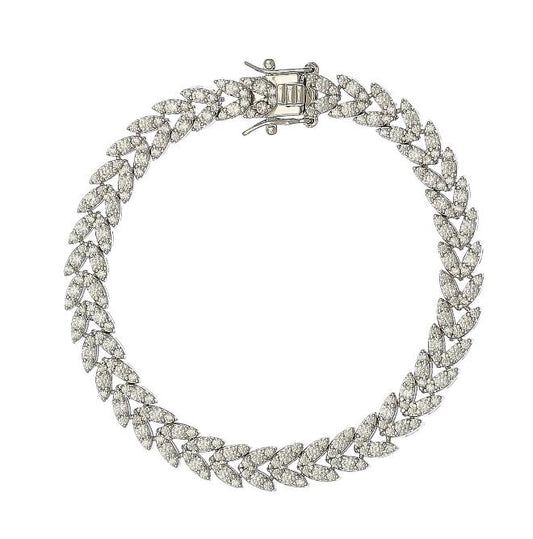 Classical Arrows Setting Tennis Bracelet