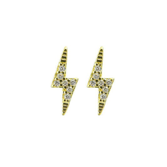 Thunder Spark Dot Earrings