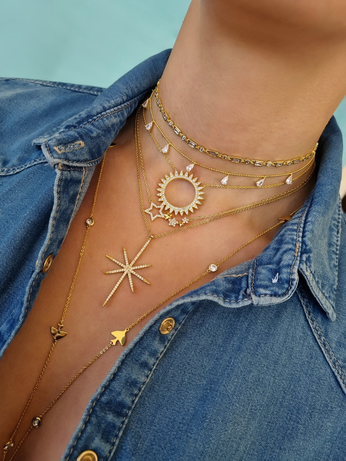 Sloane Dots Casual Choker