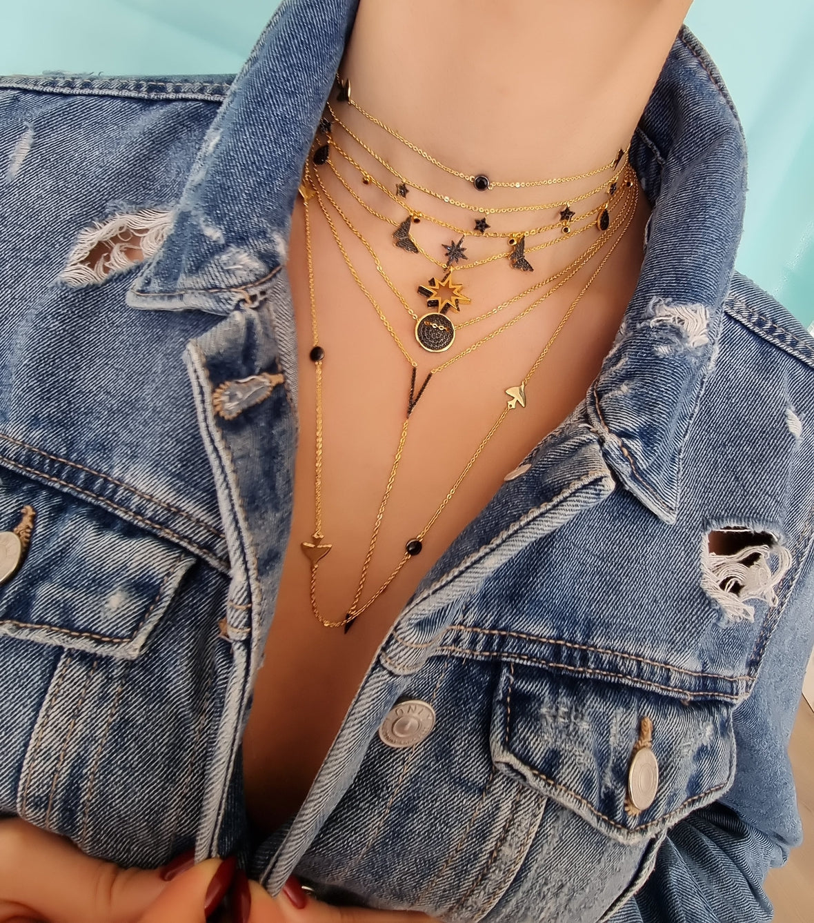 Long Omni Y Casual Necklace