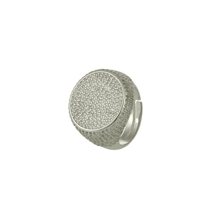 Clusky Round Casual Ring