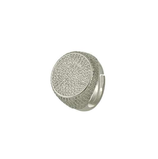 Clusky Round Casual Ring