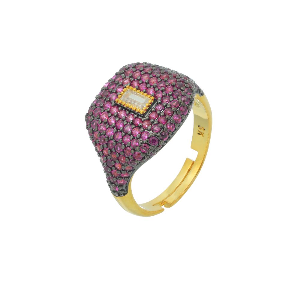 Ursula Square Pinky Ring