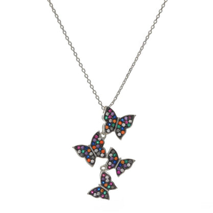 Butterflies Drops Casual Necklace