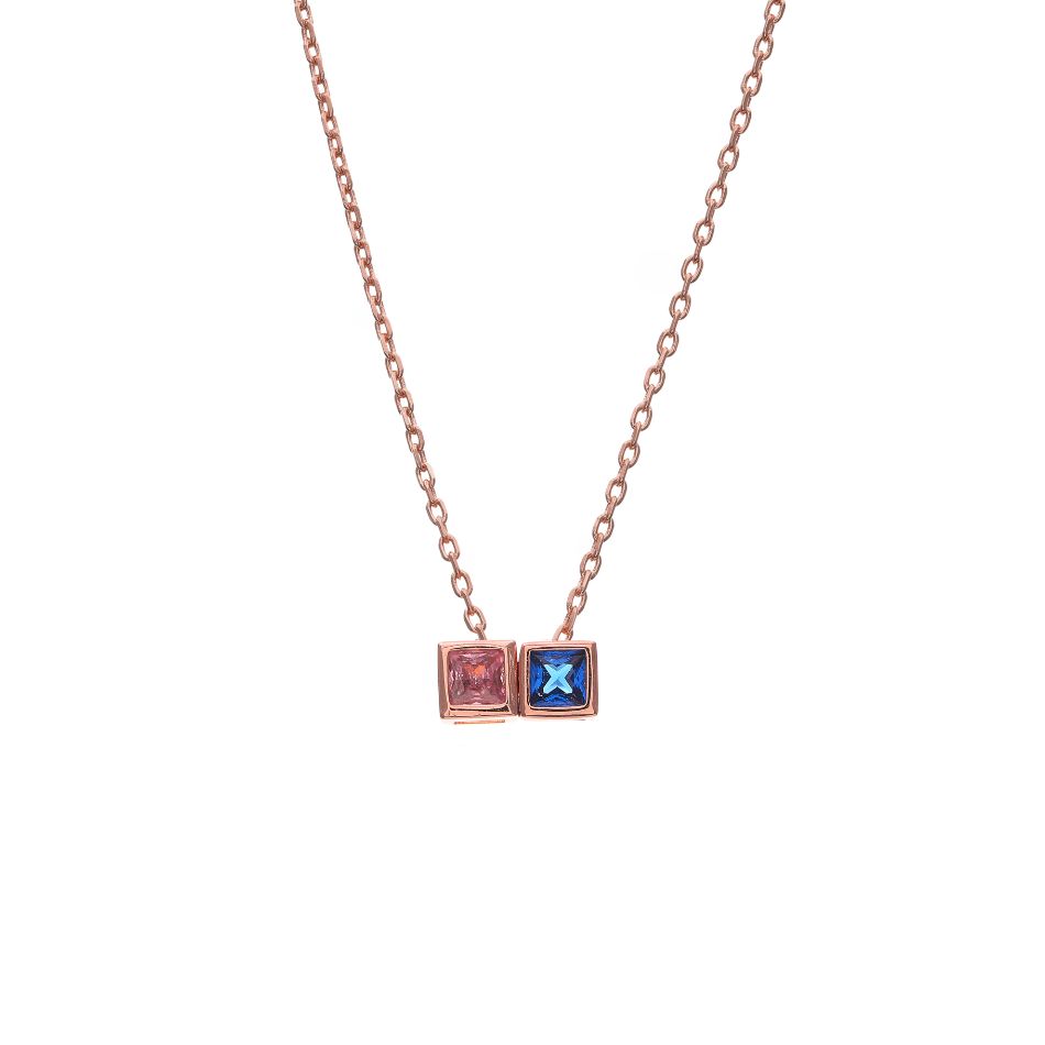 Twins Dots Casual Necklace