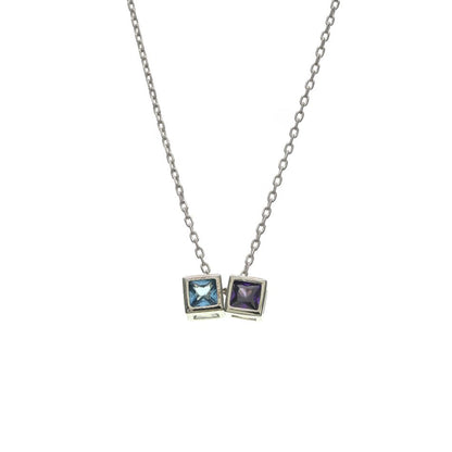 Twins Dots Casual Necklace