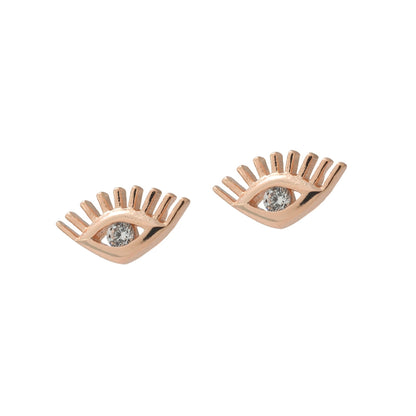 Jianna Eyes Dots Casual Earrings