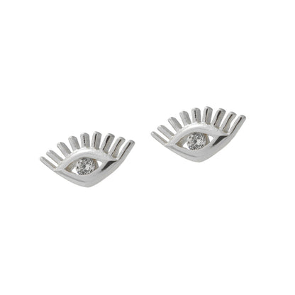 Jianna Eyes Dots Casual Earrings