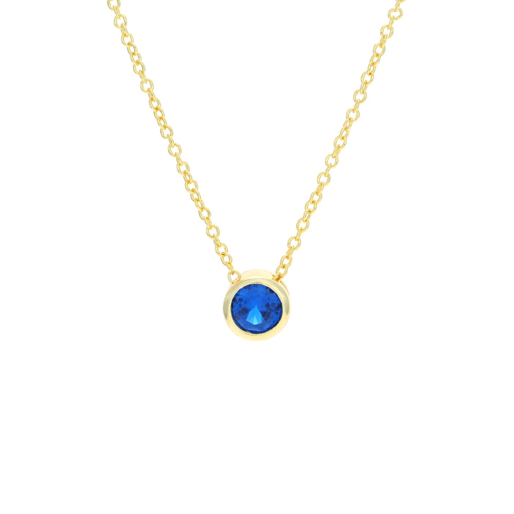 Bright Dot Yellow Casual Necklace