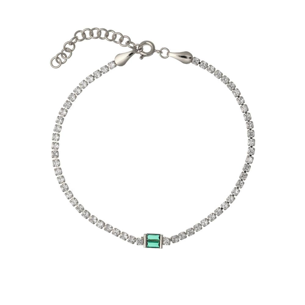 Single Glam White Casual Bracelet