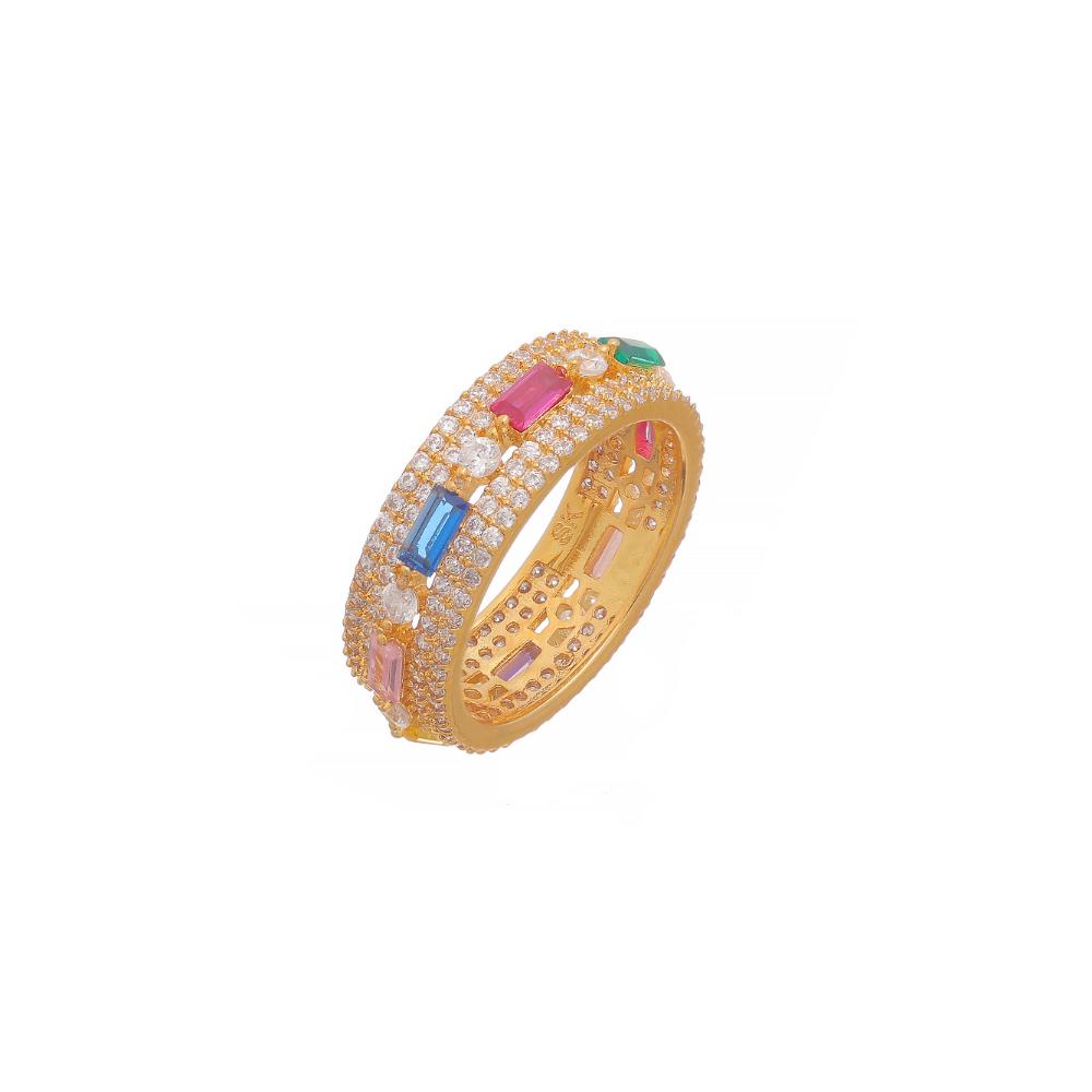 Cathrina Fancy Rainbow Ring