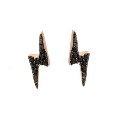Thunder Spark Dot Earrings