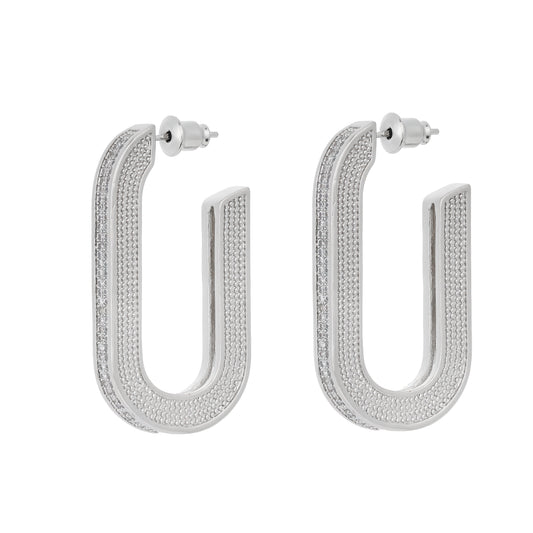 Geometric Hoops Casual Earrings