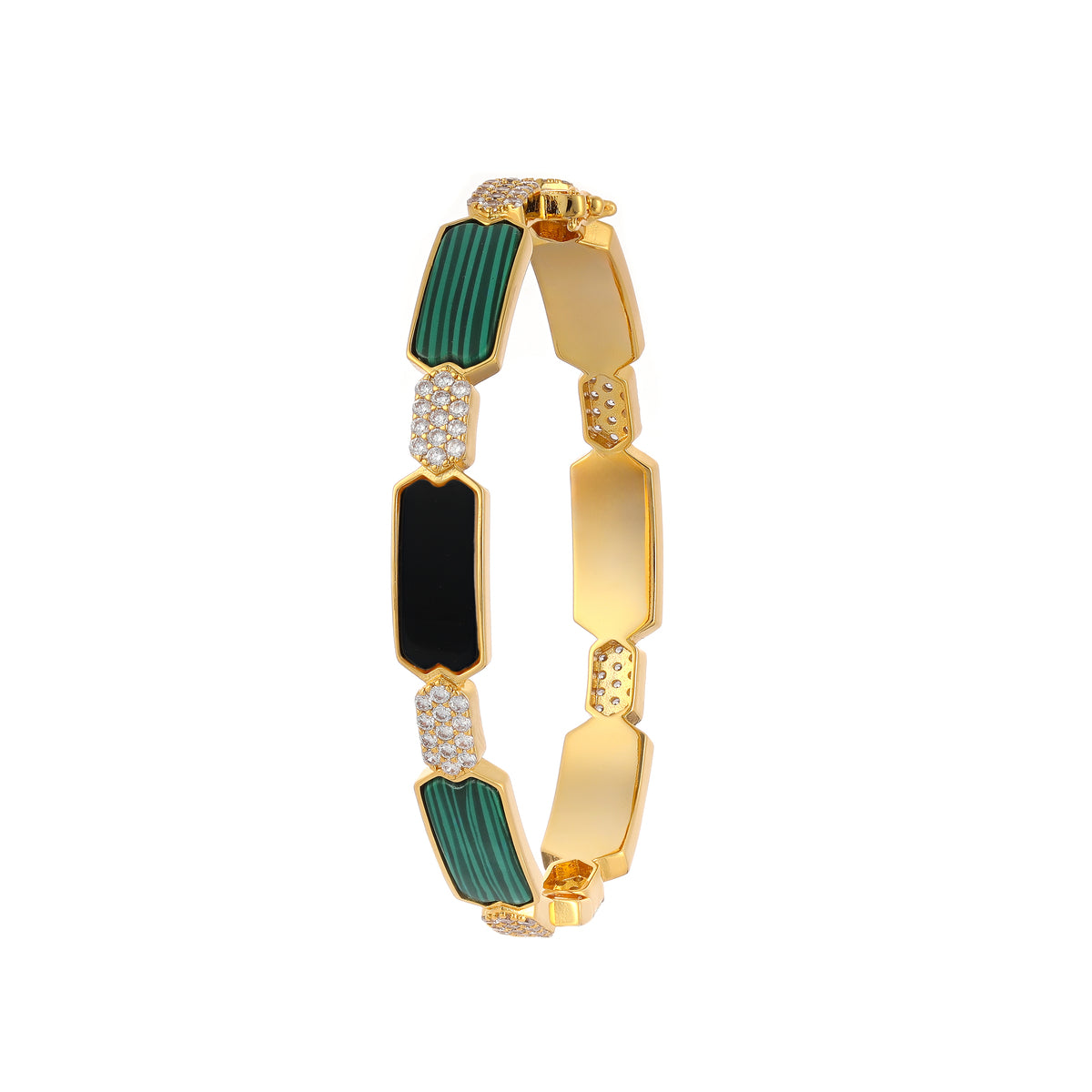 Soleil Yellow Casual Bangle Bracelet