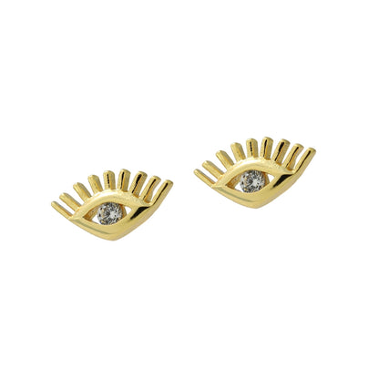 Jianna Eyes Dots Casual Earrings