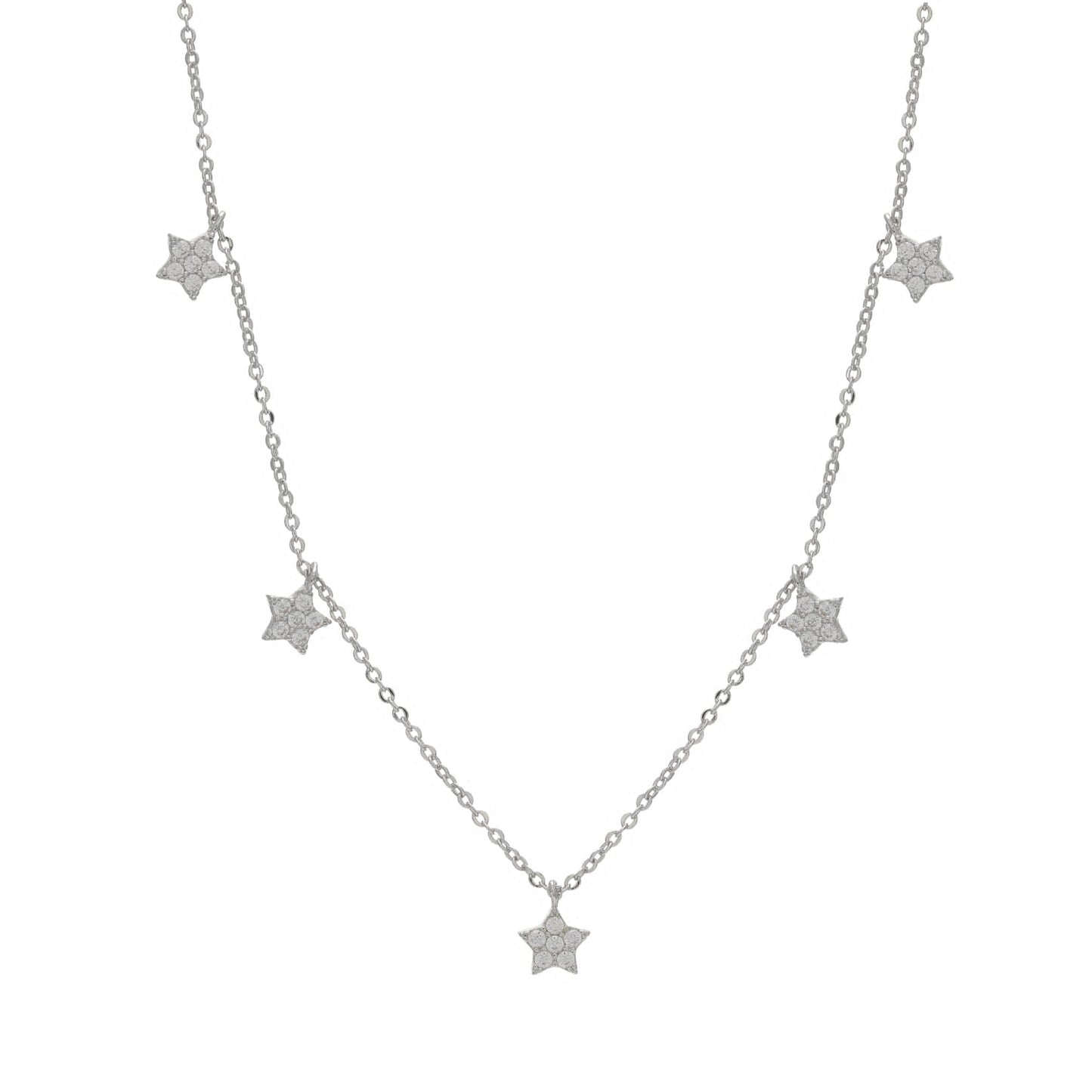 Mini Star Lines Casual Choker Necklace