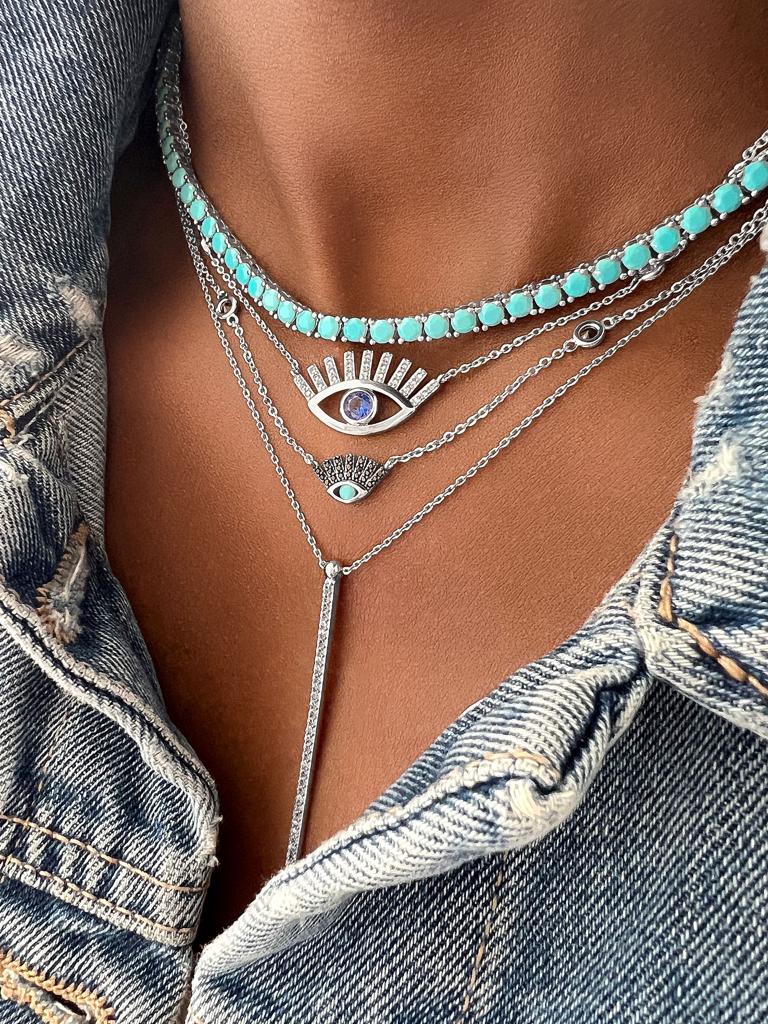 Long Joyful Stick Casual Necklace