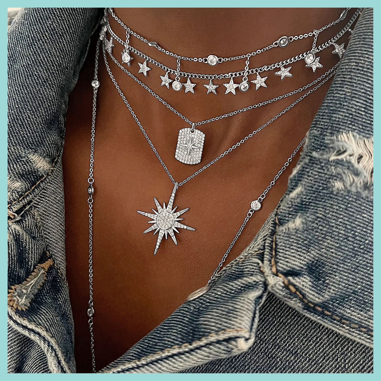 Authentic Northern Star Casual Necklace