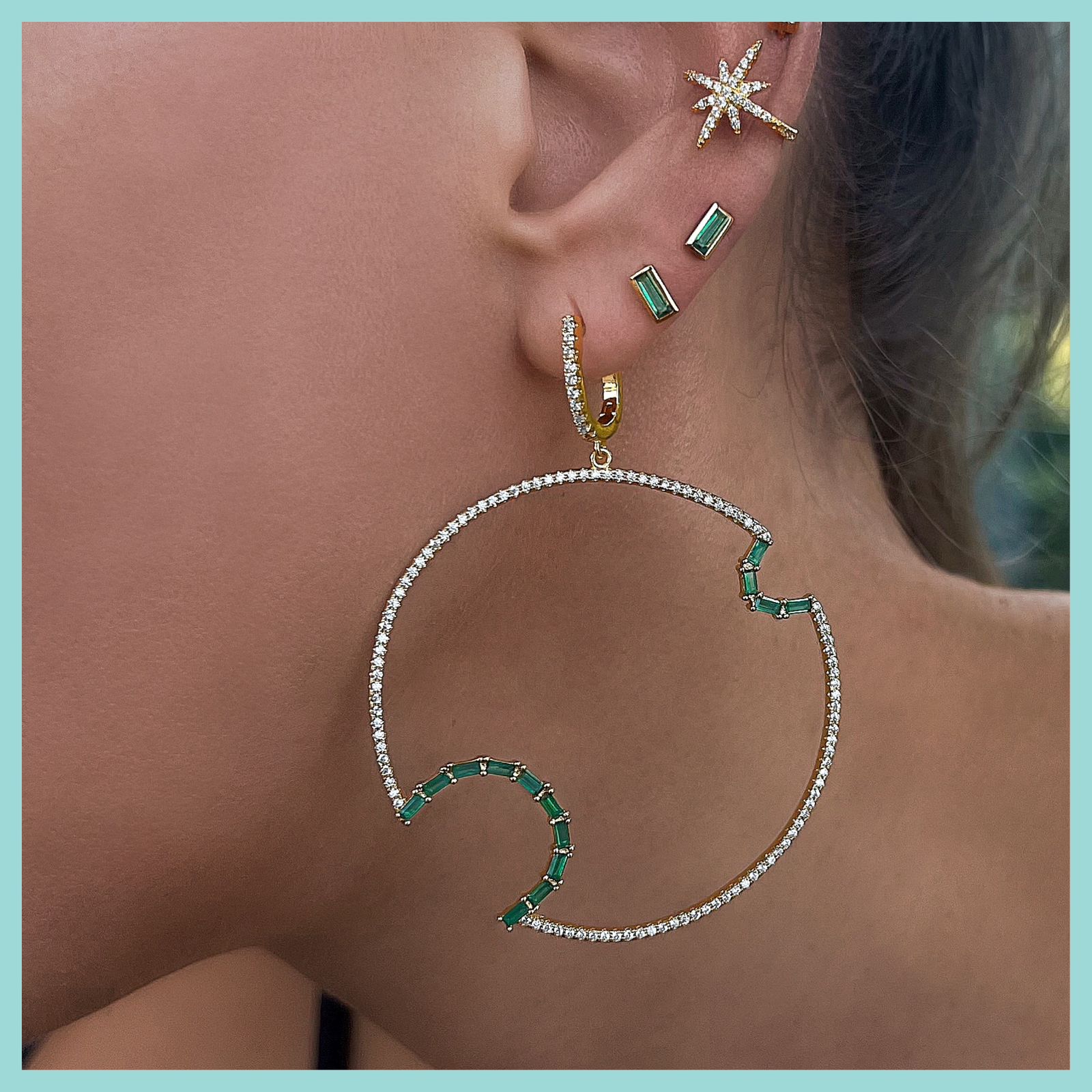 Helena Statement Casual Earrings