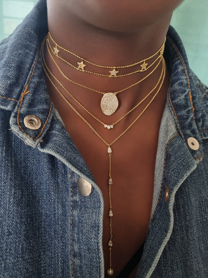 Bana Triple Dot Casual Necklace