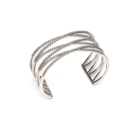 Triple X Open Bangle Bracelet