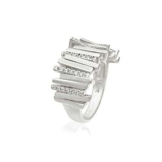 Mia Mixed Evening Ring