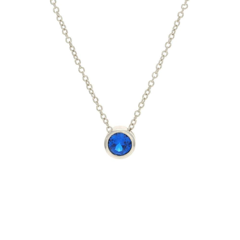 Bright Dot White Casual Necklace