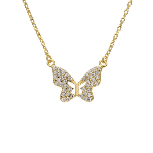 Baby Butterfly Casual Necklace