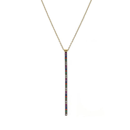 Long Joyful Stick Casual Necklace