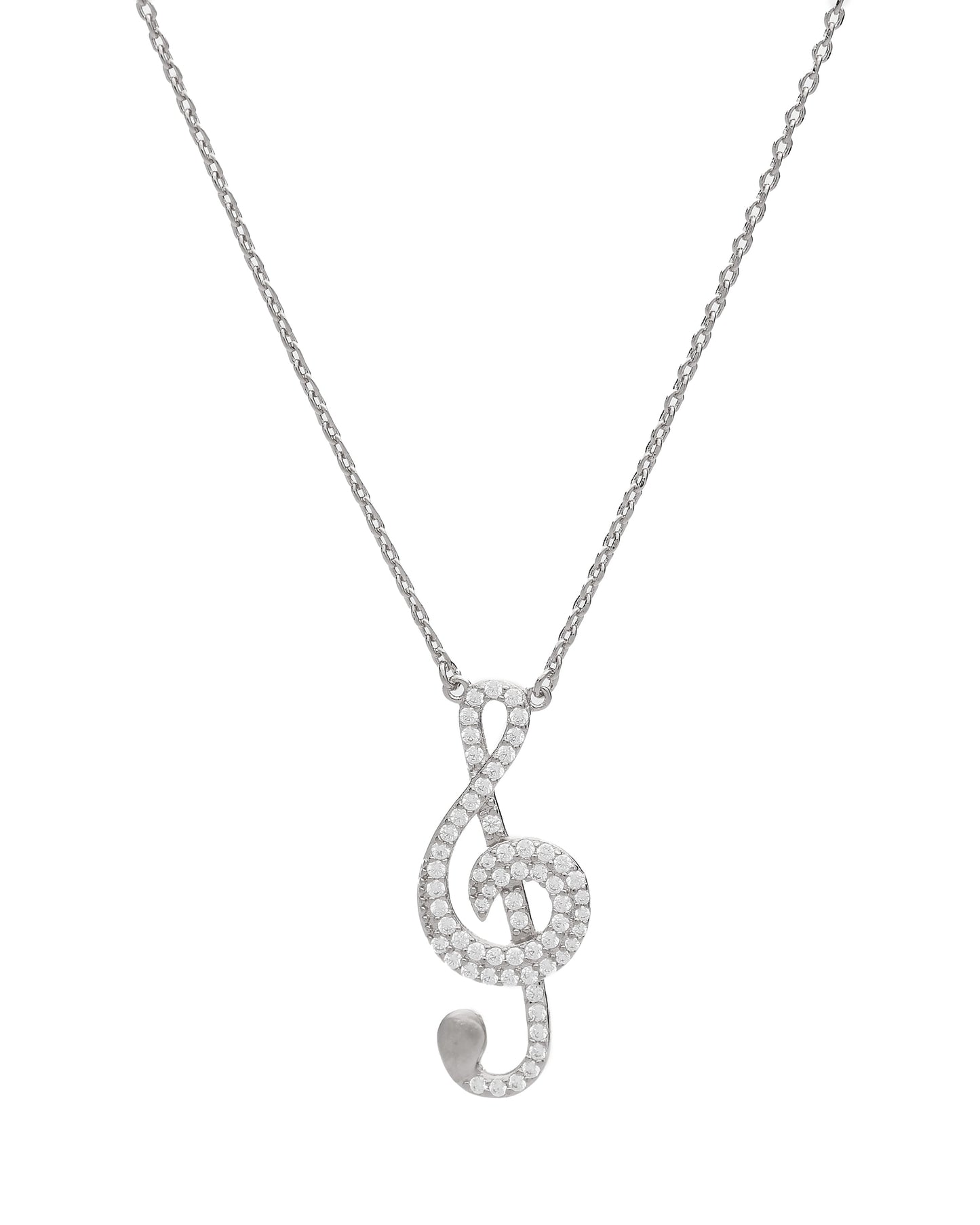 Music Note Casual Necklace