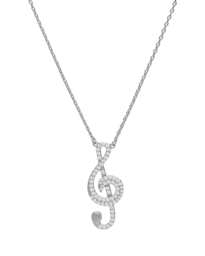 Music Note Casual Necklace