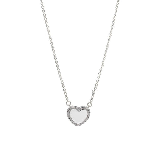 Blingy Heart Casual Necklace