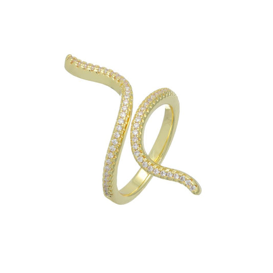 Dancing Snake Casual Ring