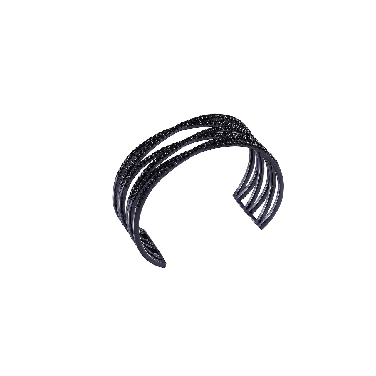 Triple X Open Bangle Bracelet