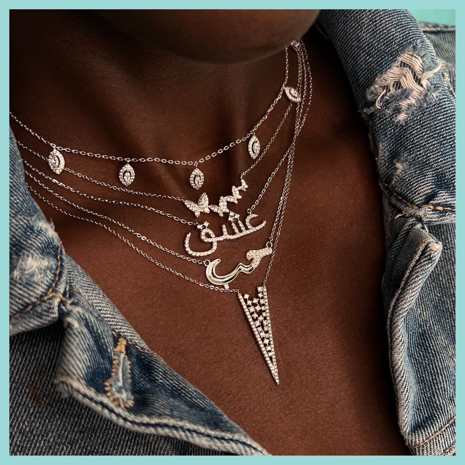 Basic Fairly Butterflies Casual Necklace