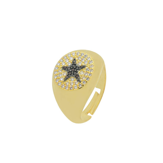 Pupina Star Shine Pinky Ring