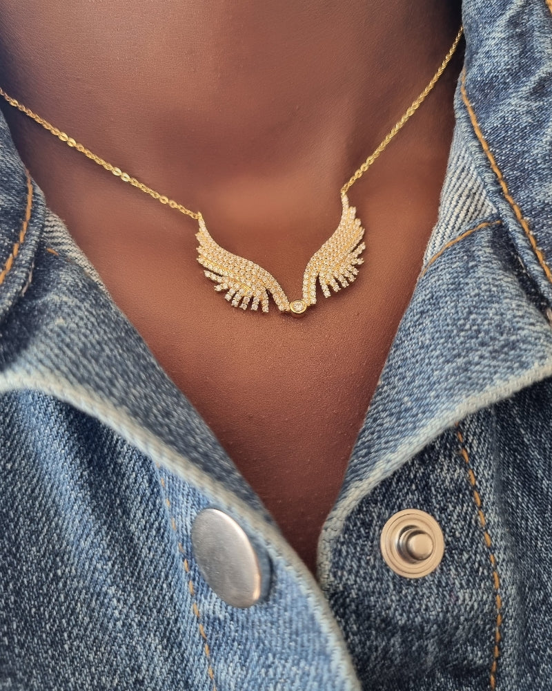 Famous Wings Casual Necklace