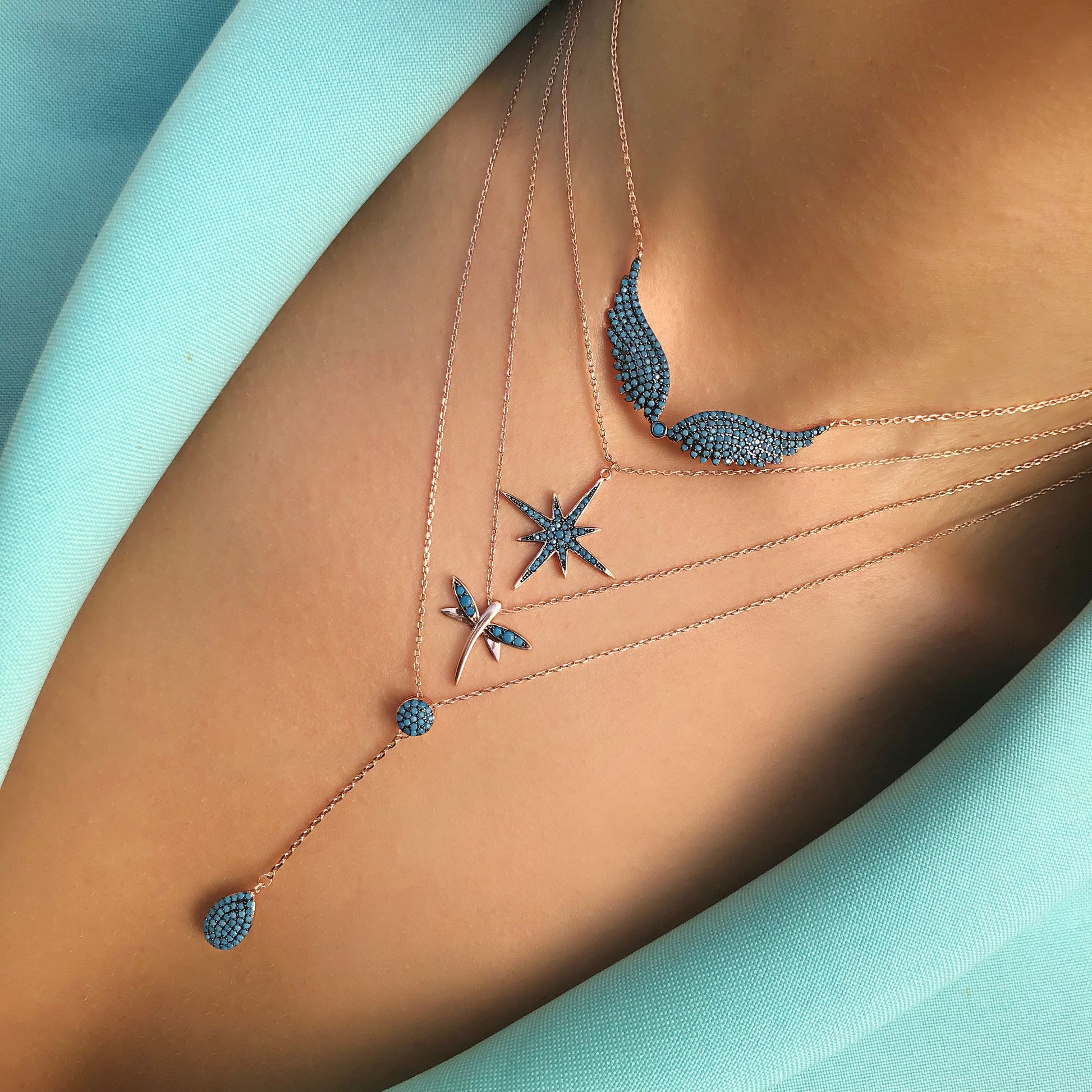 Musca Drop Necklace