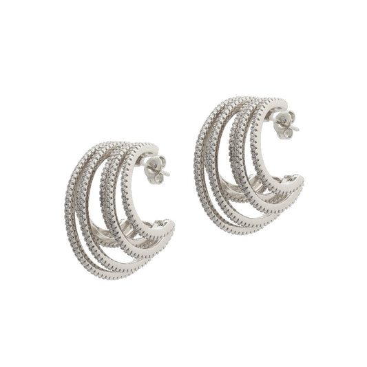 Endy Hoops Casual Earrings